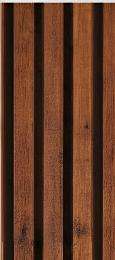 Reynoarch Louver-07 Rustic Brown Aluminium Wall Cladding 30 mm_0