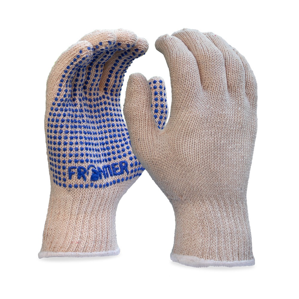 Udyogi Dotted Cotton Safety Gloves UDG -CDG01 Medium_3