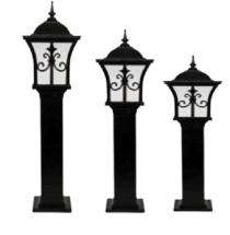 Trylux Trishul 9 W Rectangular IP65 Black Garden Light_0