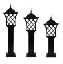 Trylux Express 9 W Rectangular IP65 Black Garden Light_0