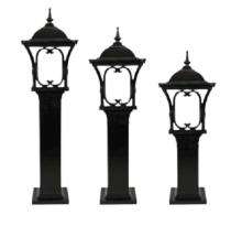 Trylux Apple 9 W Rectangular IP65 Black Garden Light_0