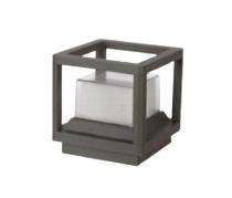 Trylux Topaz 12 W Rectangular IP65 Black Garden Light_0