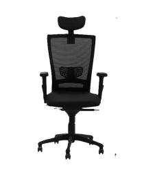 Shri Kesav Revolving Black 1300 x 450 x 490 mm Mild Steel Office Chairs_0