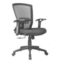 Shri Kesav Revolving Black 1300 x 450 x 490 mm Mild Steel Office Chairs_0