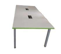 Shri Kesav Conference Office Tables White Mild Steel_0