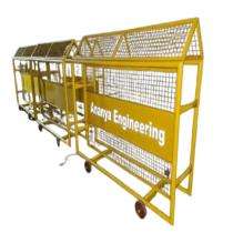 Fixed Mild Steel Barricades 6 x 5 ft_0