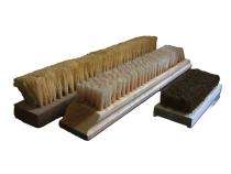 Karnavati Nylon Strip Cleaning Brush Wooden Brown_0