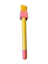 Karnavati Nylon Block Cleaning Brush Wooden Yellow_0