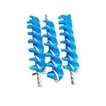 Karnavati Nylon Twisted Cleaning Brush Metallic Blue_0