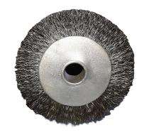 Karnavati Nylon Wheel Cleaning Brush Carbon Steel Black_0
