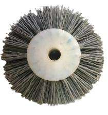 Karnavati Nylon Wheel Cleaning Brush Plastic Grey_0