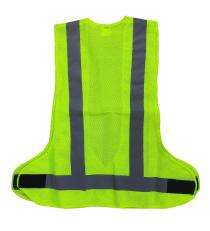 Evion Polyester Safety Jackets Free Size 1100 3 Side Open Green_0