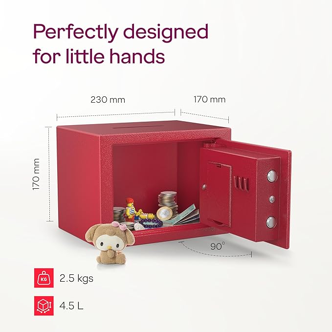 Godrej Iron Mechanical Code Lock Safety Lockers 4.5 L Dream Box_1