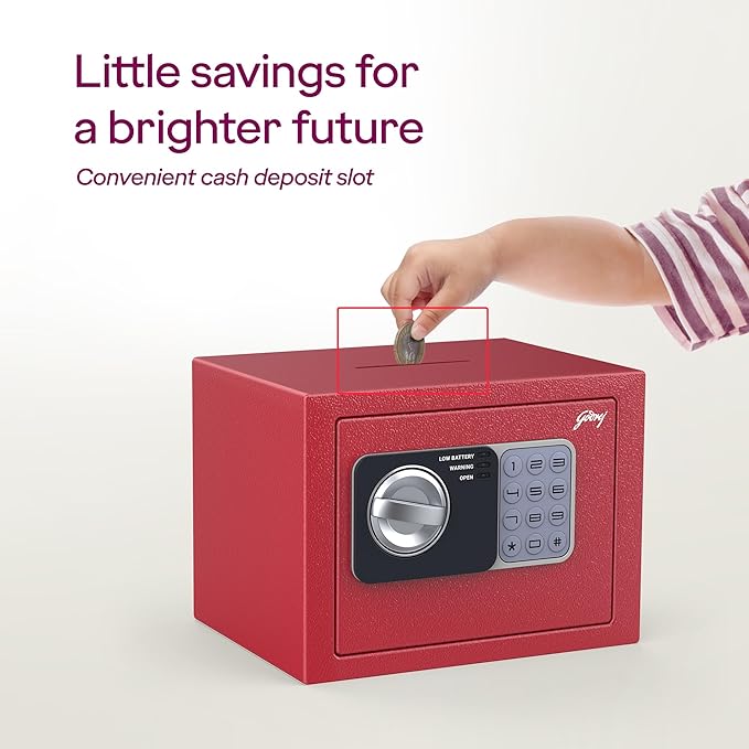 Godrej Iron Mechanical Code Lock Safety Lockers 4.5 L Dream Box_3