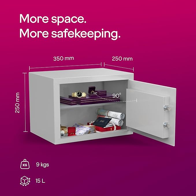 Godrej Iron Key Safety Lockers 15 L Forte Pro_1