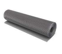 CWP 10 x 8 cm Lock Crimped Wire Mesh 6 mm Galvanized Steel 1 m_0