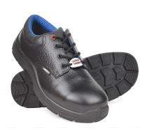 FREEDOM by LIBERTY SURAKSHA-2SJ Buff Barton Leather Steel Toe Safety Shoes Black_0