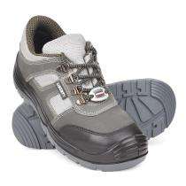 FREEDOM by LIBERTY SURAKSHA-SFT Suede Leather Composite Toe Safety Shoes Grey_0