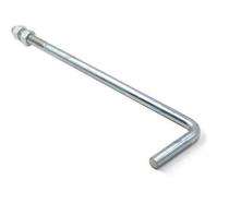 M25 Mild Steel Foundation Bolts L 600 mm_0