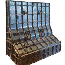 Infrapilot Precast Mould Metal Crash Barrier Mild Steel 450 mm_0