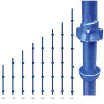 Infrapilot Mild Steel Cuplock Scaffolding Ledger 40 x 3.2 mm_0