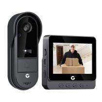 LECCY & GENESIS LNGDBV3 1 Tune Black Wireless Door Bell_0