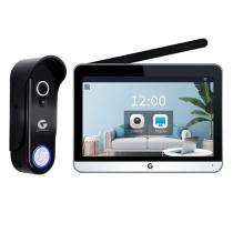 LECCY & GENESIS LNGVDBV4 1 Tune Black Wireless Door Bell_0