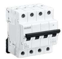 Cervo C309F Four Pole 25 A C Curve MCB_0