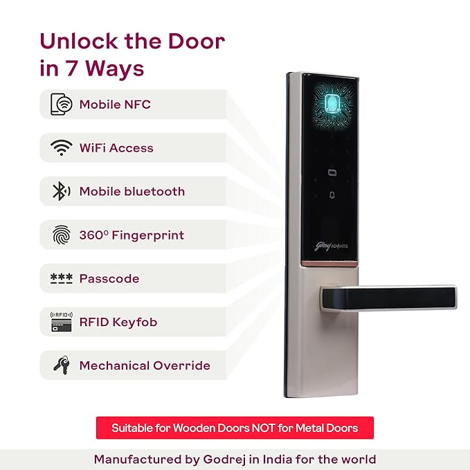 Godrej Alloy Steel Combination Door Locks 4429_2