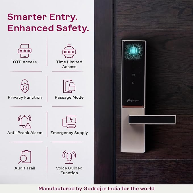 Godrej Alloy Steel Combination Door Locks 4429_3