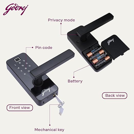Godrej Alloy Steel Combination Door Locks 4205_4
