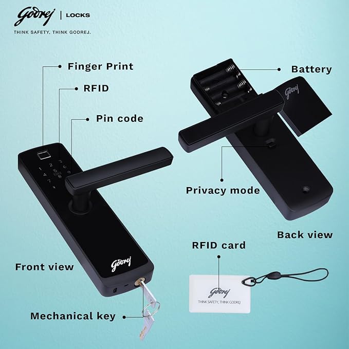 Godrej Alloy Steel Combination Door Locks 4216_4