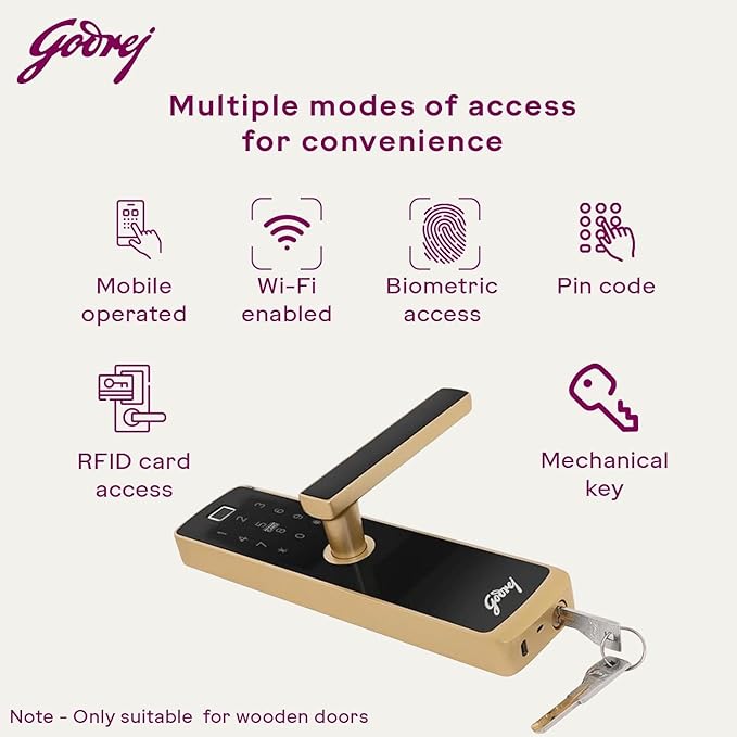 Godrej Alloy Steel Combination Door Locks 4242_2