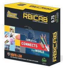 RBICAB 0.75 sqmm HR-FR-LSH Electric Wire Red 90 m_0