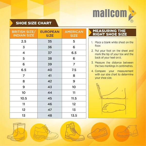 Mallcom Pedrofeles Buff Nubuck Leather Steel Toe Safety Shoes Black and Blue_4