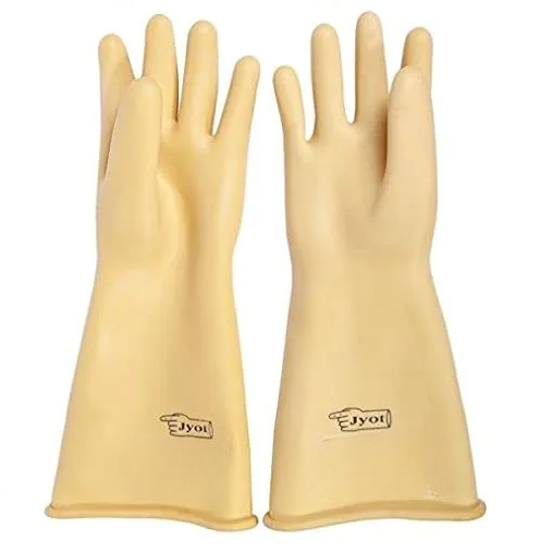 Electrical Rubber Safety Gloves 38.5 cm_0