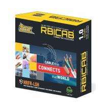 RBICAB 1 sqmm HR-FR-LSH Electric Wire Black 90 m_0
