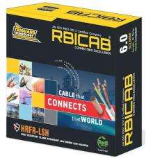 RBICAB 6 sqmm HR-FR-LSH Electric Wire Black 90 m_0