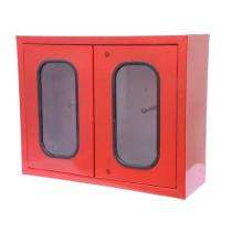 Mild Steel Double Door Fire Hose Cabinet 24 x 24 x 10 inch 12 m_0