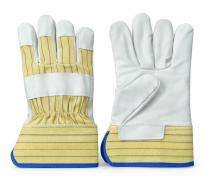 Canadian Rigger Shoulder Split Leather Safety Gloves DOM-001 Free Size_0