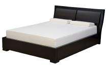 Wood Box King Bed 36 x 63 x 82 inch Black_0