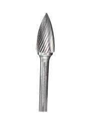 Shiballoy 6 mm Tree Pointed Rotary Burr CP 1022 10 mm_0