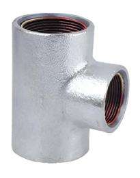 HB Galvanized Iron Equal Tees 100 mm_0
