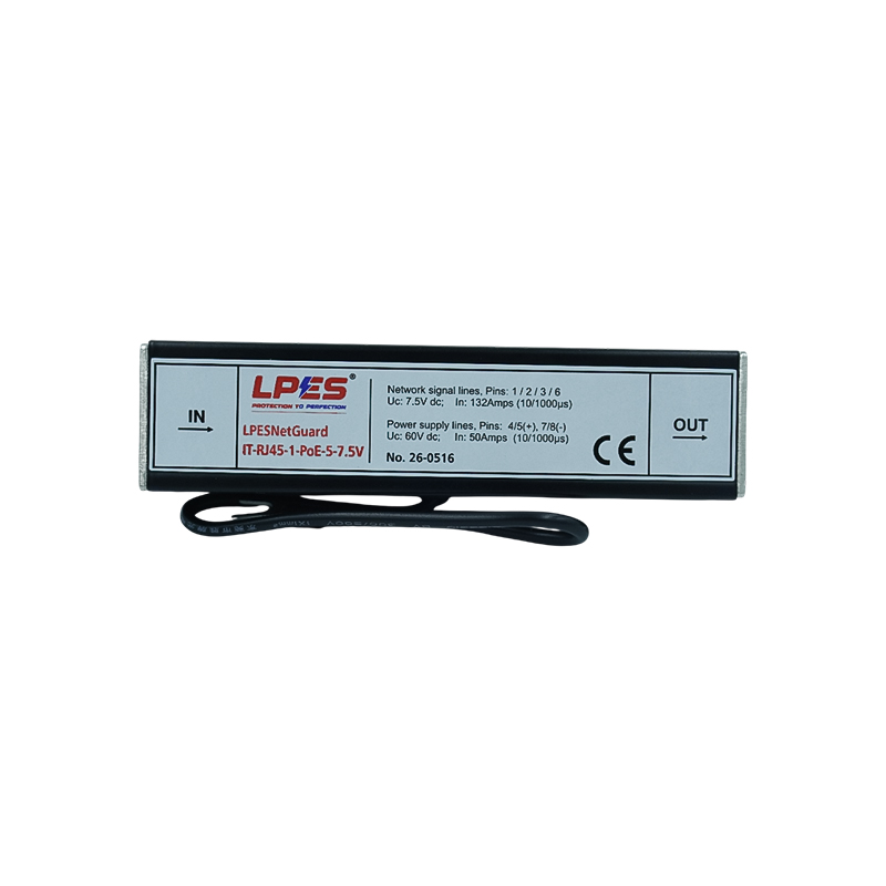 LPES International IP Telephone Surge Protection Device 100 Mbits/s 26-0516_1