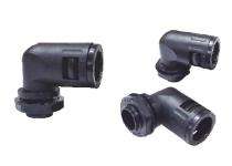 Elettro ETEG-11 Flexible Conduit 90 Deg Elbow Cable Gland M20_0