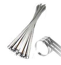Elettro Stainless Steel 304 300 mm 300 mm Cable Ties Silver_0
