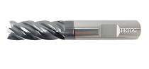 HAGG Tungsten Carbide End Mill 5 mm 100 mm_0