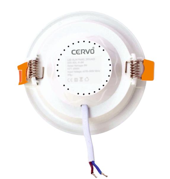 Cervo 16 W Round Cool White 153 mm LED Panel Lights Recessed Mounted_1