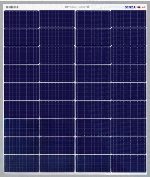 Senza SNS36CMP135Wp 135 W Mono Half Cut Bifacial Solar Panel_0