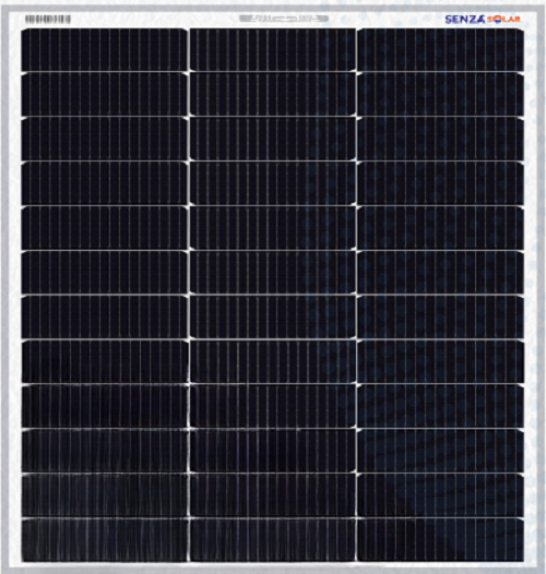 Senza SNS36CMP080Wp 80 W Mono Half Cut Bifacial Solar Panel_0